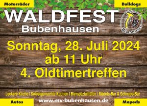 Waldfest Bubenhausen