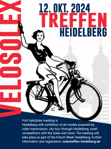 Velo solex Treffen Heidelberg Oldtimer Treffen 