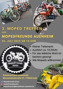 mopedtreffen moped treffen mofa 2-takt veranstaltung moped-kalender.de mofatreffen auenheim