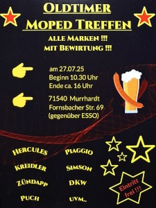 mopedtreffen moped treffen mofa 2-takt veranstaltung moped-kalender.de mofatreffen murrhardt