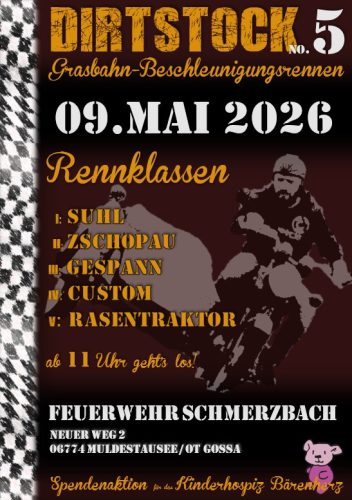 Grasbahnbeschleunigungsrennen für2.Räder mit Ostblockmotor Dirtstock- Grasbahnbeschleunigungsrennen Moped-kalender Mofatreffen mofa treffen moped mofatreffen altimgtxt 2026