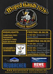Sturzbomber Moped Gaudi – 5.- 6. Juni 2026 Motorsportfreunde Sturzbomber Durlangen e.V. Moped-kalender Mofatreffen mofa treffen moped mofatreffen altimgtxt 2026