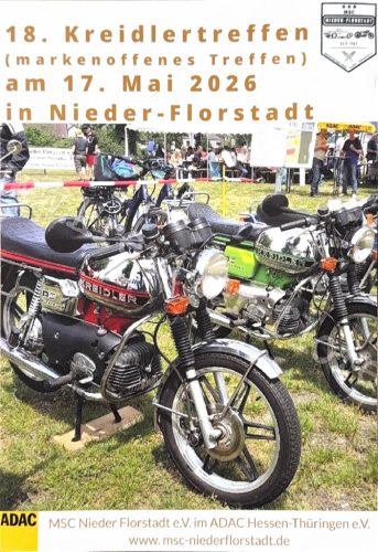 18. Kreidlertreffen MSC Nieder-Florstadt MSC Nieder-Florstadt Moped-kalender Mofatreffen mofa treffen moped mofatreffen altimgtxt 2026