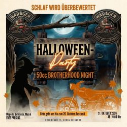 Halloween Party Michi Moped-kalender Mofatreffen mofa treffen moped mofatreffen altimgtxt 2026